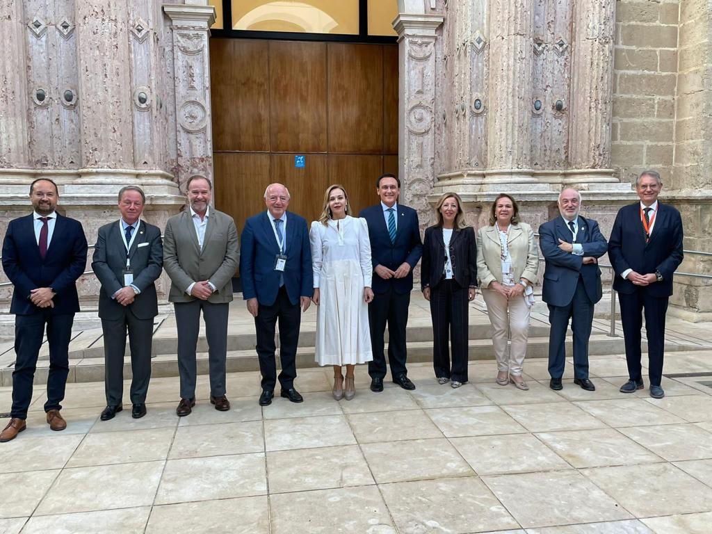 Reunión consejero Universidad y presidentes Consejos Sociales universidades públicas de Andalucía