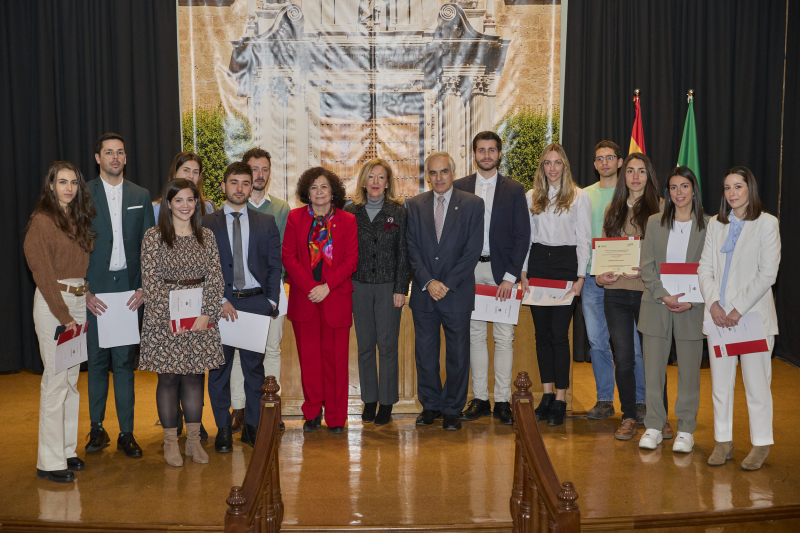 Premiados Reconocimiento Talento estudiantado UGR iniciación a la investigación 2022