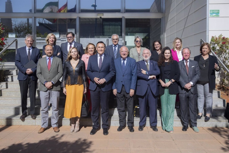 Reunión Comité ejecutivo Foro Consejos Sociales con consejero Universidad